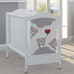 Bambino Casa Tre Orsetti Rosso - Бебешко креватче 